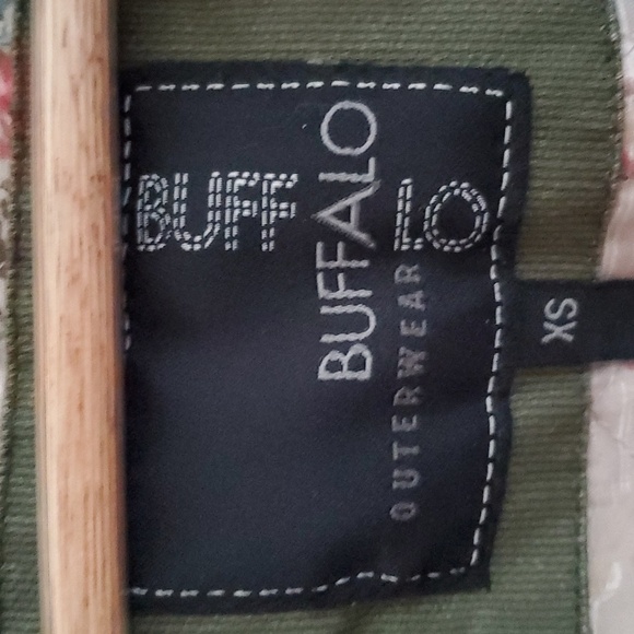 Buffalo Outerwear by David Bitton Green Faux Fur coat XS - Picture 10 of 10